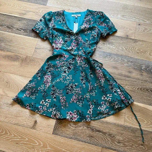 green emerald velvet dress Cupcakes And Cashmere Women's Joelle Dress  Saint Bernard